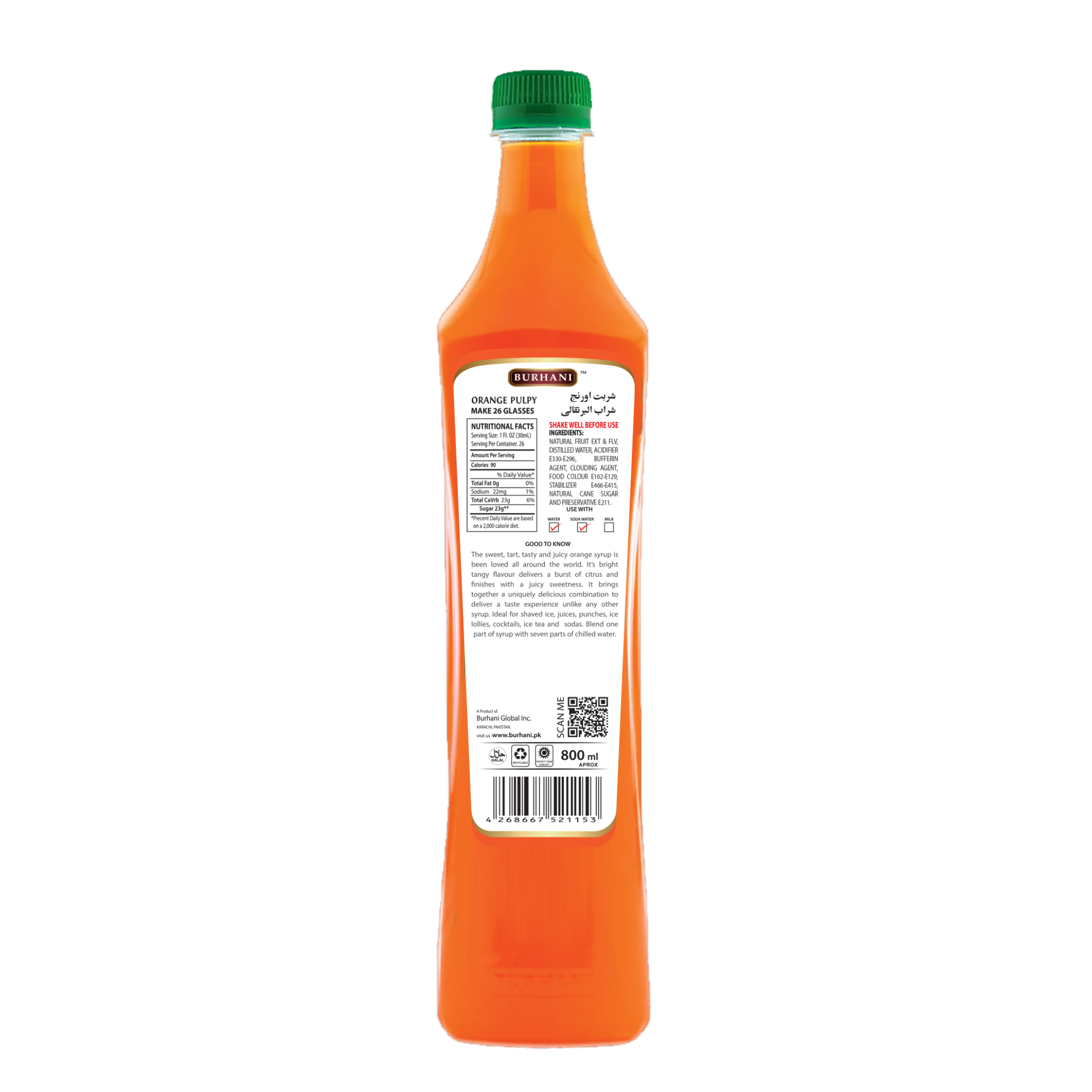 C-zun ProMix Orange Pulpy Syrup