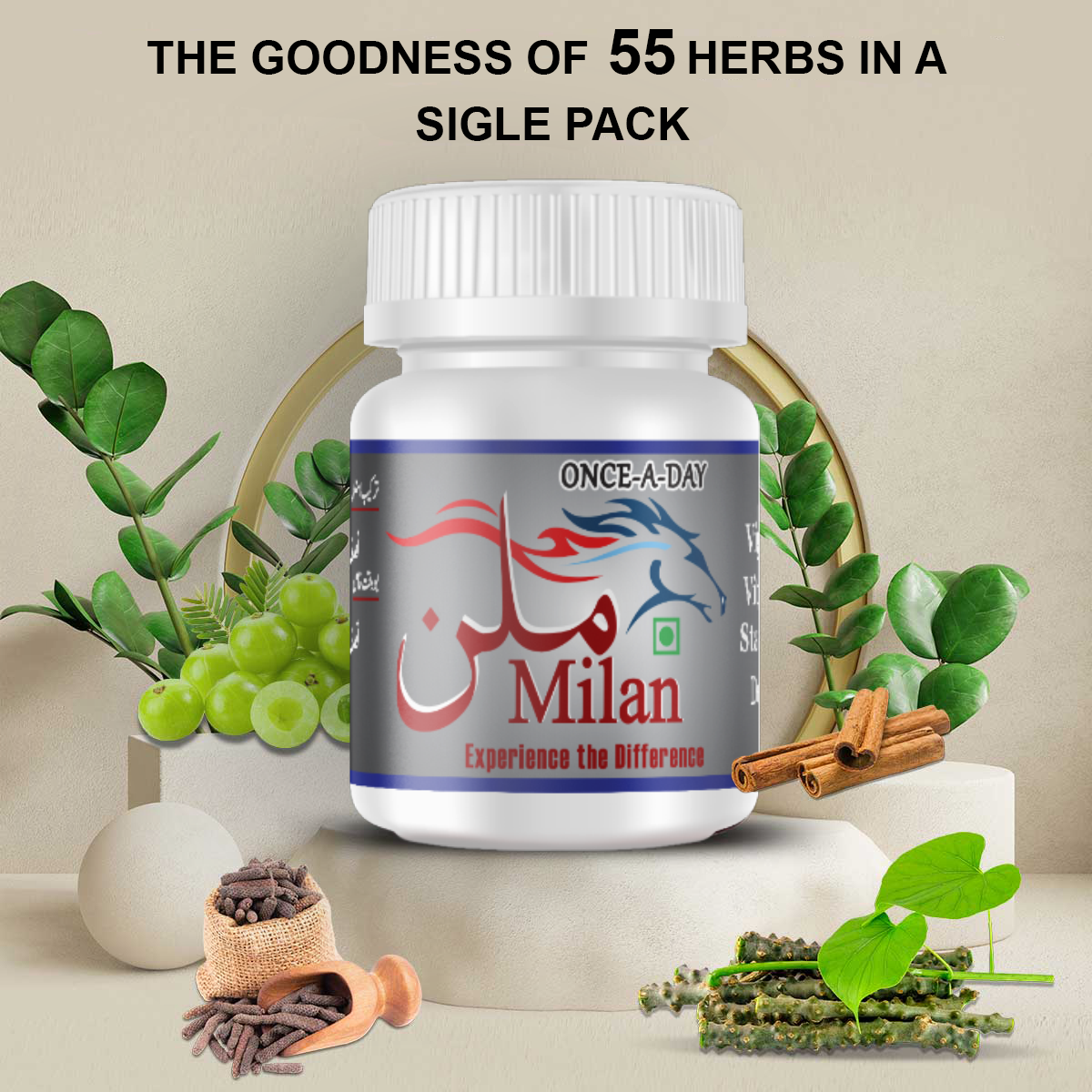 MILAN Natural Herbal Supplement ForMen